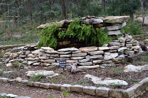 Fountain in Unmortared Stone  Fountain in Unmortared Stone